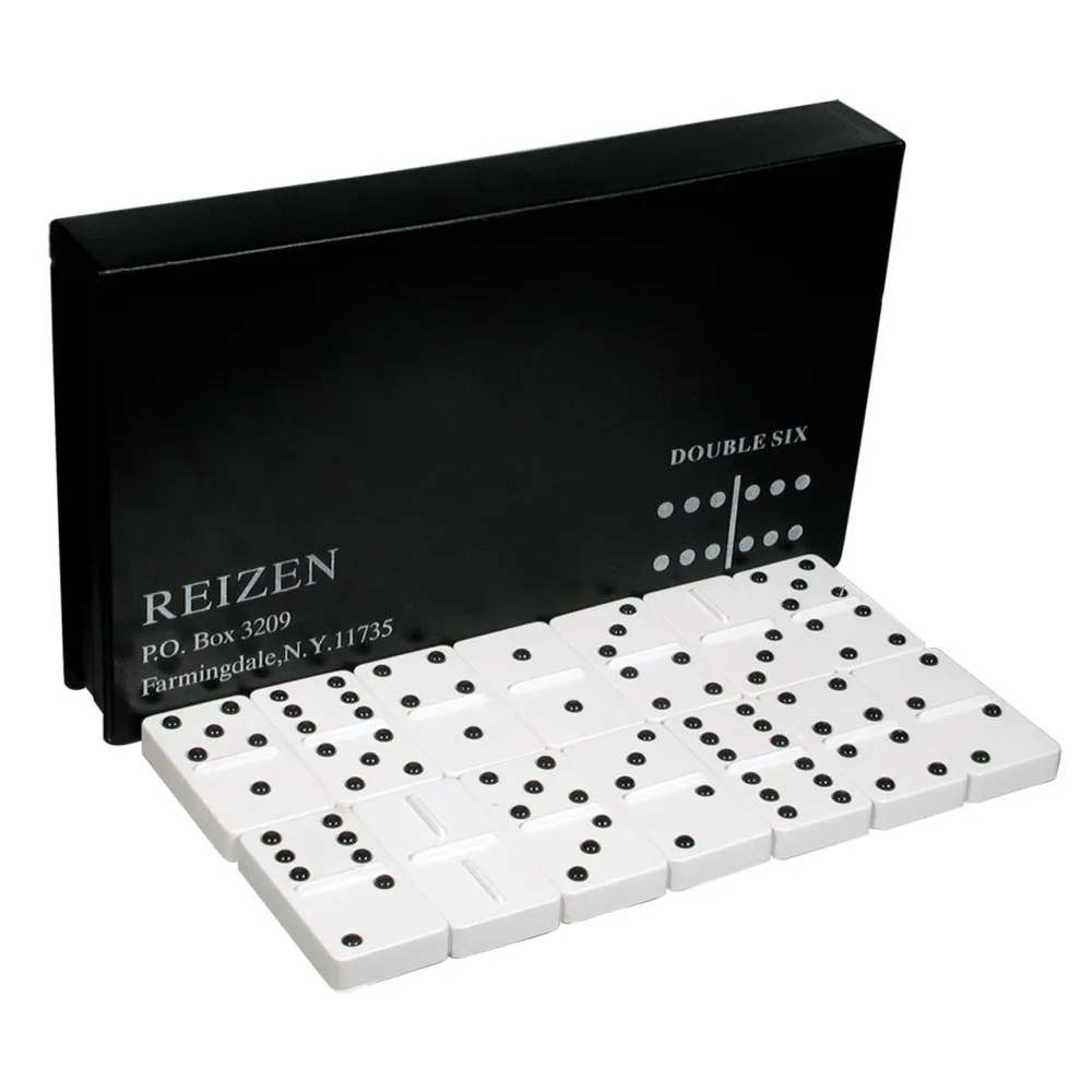 Dominó braille con puntos de relieve